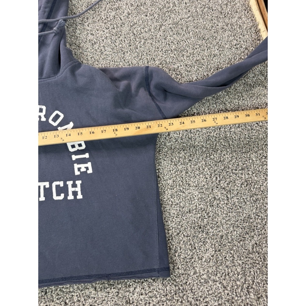 Abercrombie & Fitch Pullover Hoodie Women's Size Small Blue Preppy - Picture 7 of 9
